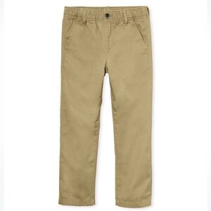 Children’s Place NWT Youth School Uniform Flax Tan Boys Pants Youth Size 14